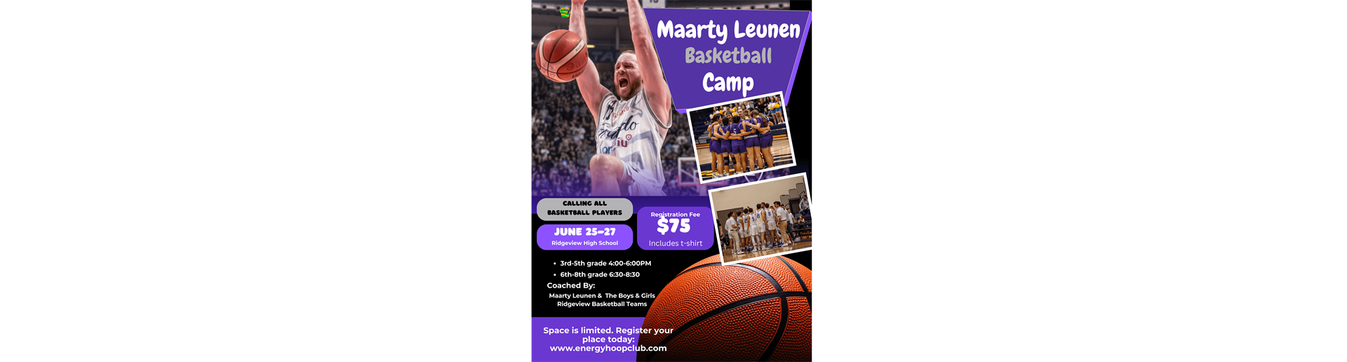 2024 Maarty Leunen Basketball Camp