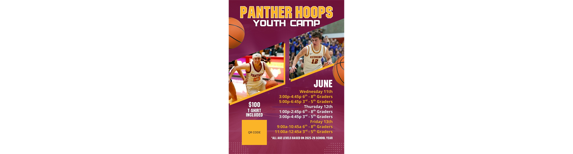 2025 Panthers Hoops Youth Camp